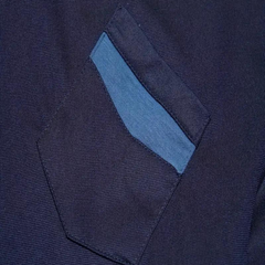 Men's Polo Top | Collared Short Sleeve Button Pocket