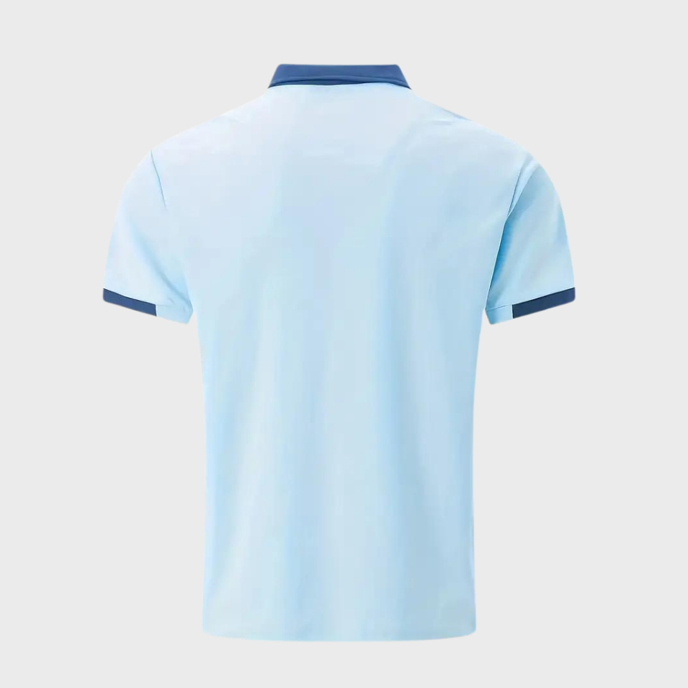 Men's Polo Top | Collared Short Sleeve Button Pocket