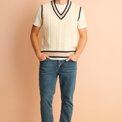 Ronald | Men's V-Neck Vest | Sleeveless 0
