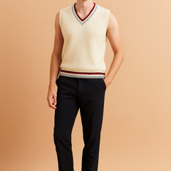 Ronald | Men's V-Neck Vest | Sleeveless 4