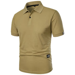 Men's Polo Top | Short-Sleeve Collar Knit Breathable