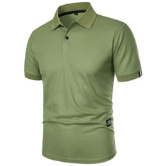 Men's Polo Top | Short-Sleeve Collar Knit Breathable