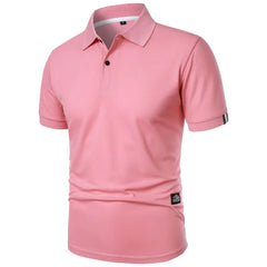 Men's Polo Top | Short-Sleeve Collar Knit Breathable