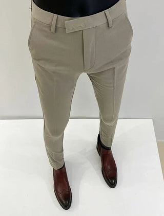 Men's Dress Pants | Slim Fit Tapered Wool Blend