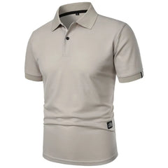 Men's Polo Top | Short-Sleeve Collar Knit Breathable
