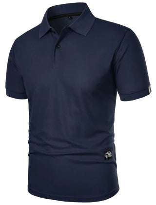 Men's Polo Top | Short-Sleeve Collar Knit Breathable