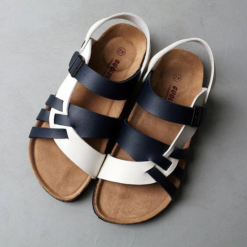 Slide For Men | Buckle Strap Open Toe Lightweight