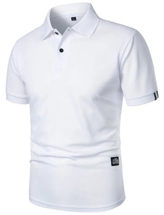 Men's Polo Top | Short-Sleeve Collar Knit Breathable
