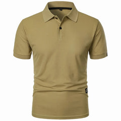 Men's Polo Top | Short-Sleeve Collar Knit Breathable