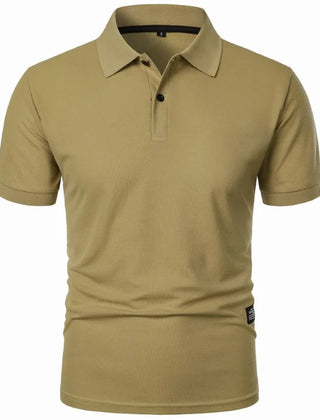 Men's Polo Top | Short-Sleeve Collar Knit Breathable