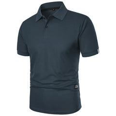 Men's Polo Top | Short-Sleeve Collar Knit Breathable