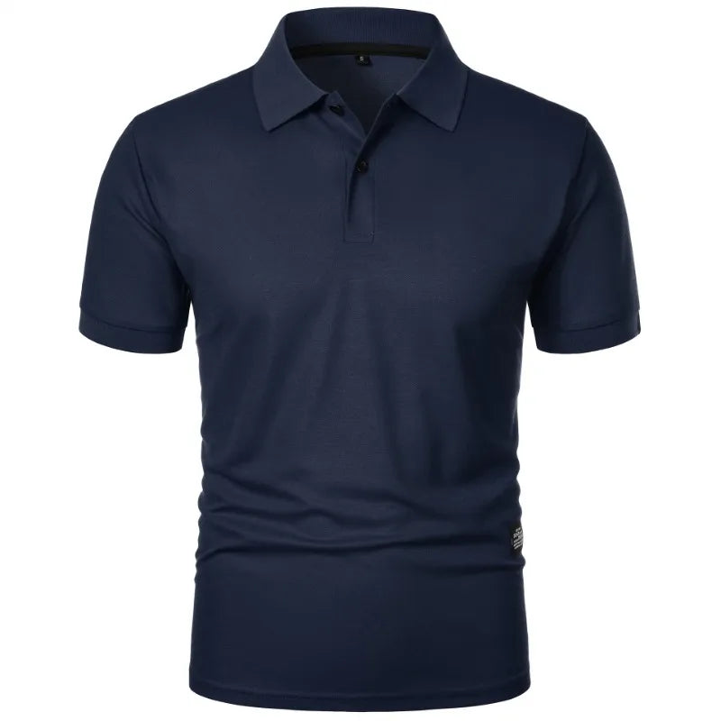Men's Polo Top | Short-Sleeve Collar Knit Breathable