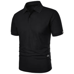 Men's Polo Top | Short-Sleeve Collar Knit Breathable