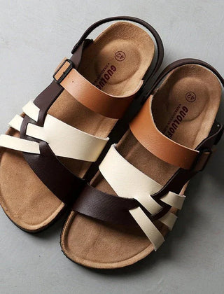 Slide For Men | Buckle Strap Open Toe Lightweight