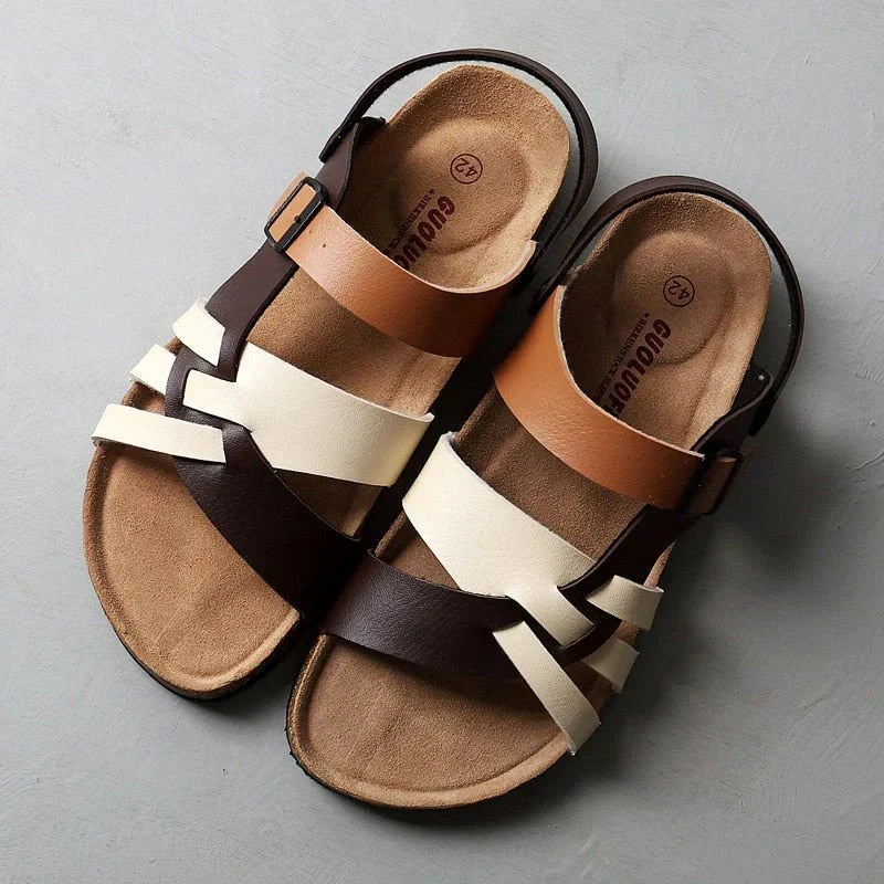 Slide For Men | Buckle Strap Open Toe Lightweight