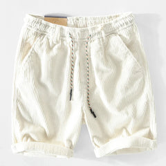 Men's Chino | Corduroy Shorts Elastic Waist Drawstring