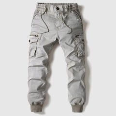 Men's Cargo Pants | Elastic Waist Tapered Leg Cargo Pockets