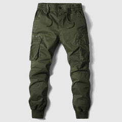 Men's Cargo Pants | Elastic Waist Tapered Leg Cargo Pockets
