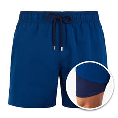 Men's Board Shorts | Tropical Print Drawstring Quick Dry