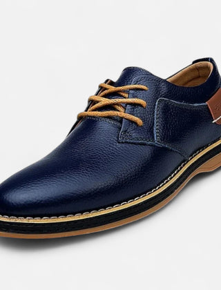 Men's Shoes Dress | Leather Lace-Up Oxford Flat
