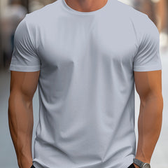 Men's T Shirt | Crew Neck Short Sleeve Knit