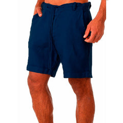 Men's Tailored Shorts | Relaxed Fit Linen Drawstring
