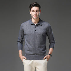 Sebastian | Knitted Sweater – Luxurious Cashmere Style for Men