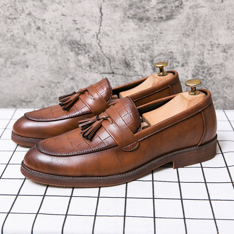 Men's Shoes Loafer | Tassel Slip-On Leather Flat