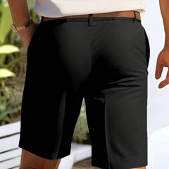 Men's Tailored Shorts | Regular Fit Woven Chino Pockets