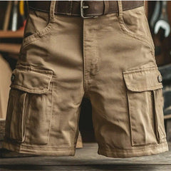 Men's Cargo Shorts | Denim Cargo Pockets Belt