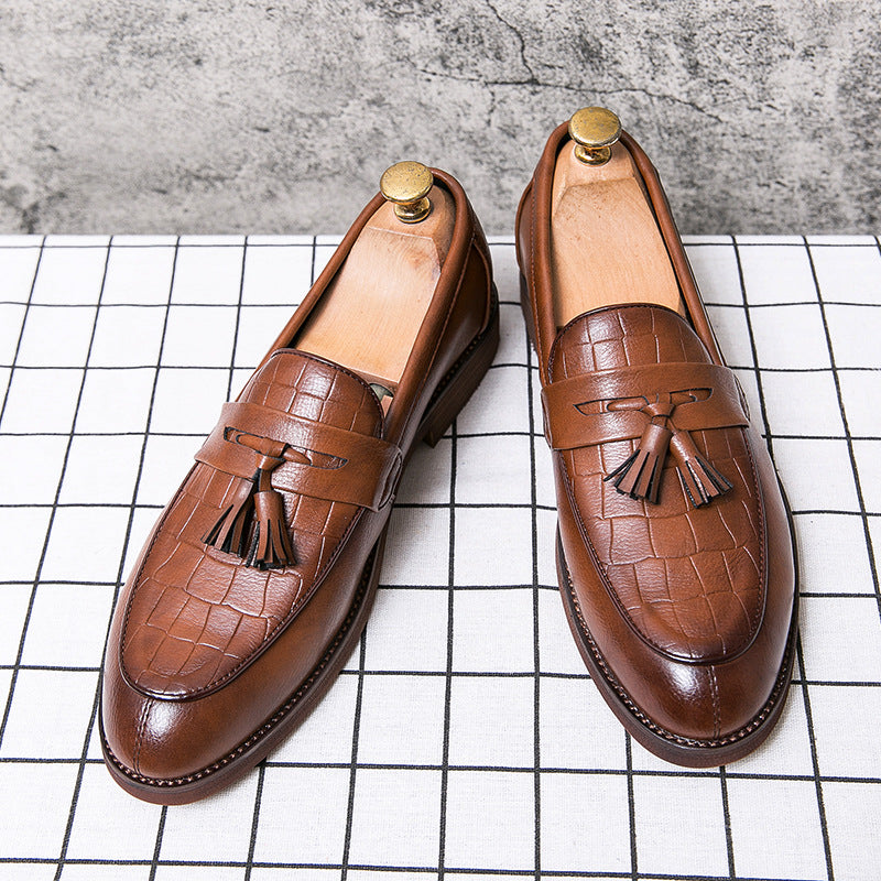Men's Shoes Loafer | Tassel Slip-On Leather Flat