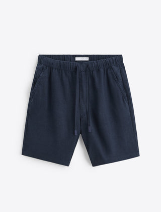 Men's Tailored Shorts | Relaxed Fit Elastic Waist Drawstring
