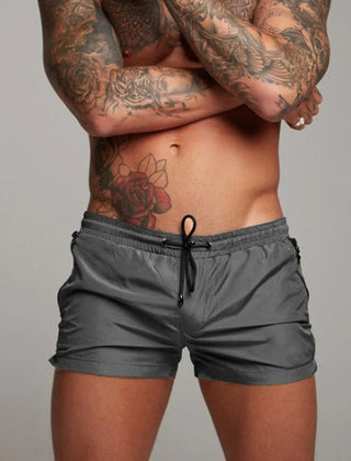 Men's Long Surf Shorts | Quick Dry Elastic Waistband Drawstring