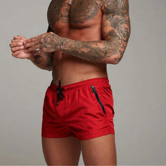 Men's Long Surf Shorts | Quick Dry Elastic Waistband Drawstring