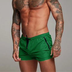 Men's Long Surf Shorts | Quick Dry Elastic Waistband Drawstring
