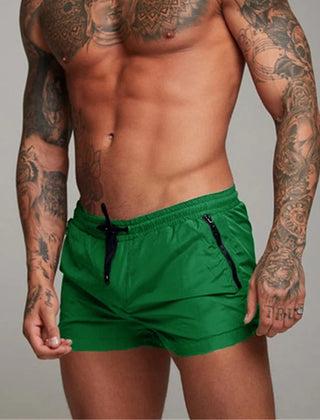 Men's Long Surf Shorts | Quick Dry Elastic Waistband Drawstring
