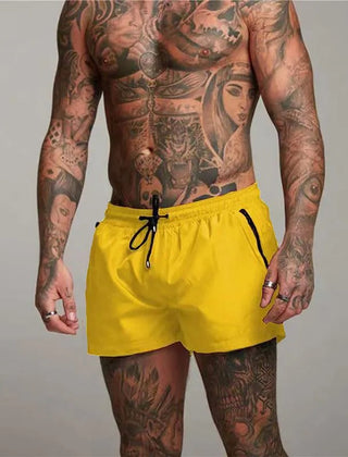 Men's Long Surf Shorts | Quick Dry Elastic Waistband Drawstring