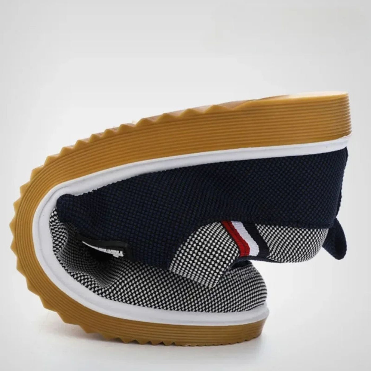 Men's Casual Shoe | Lace-Up Canvas Rounded Toe