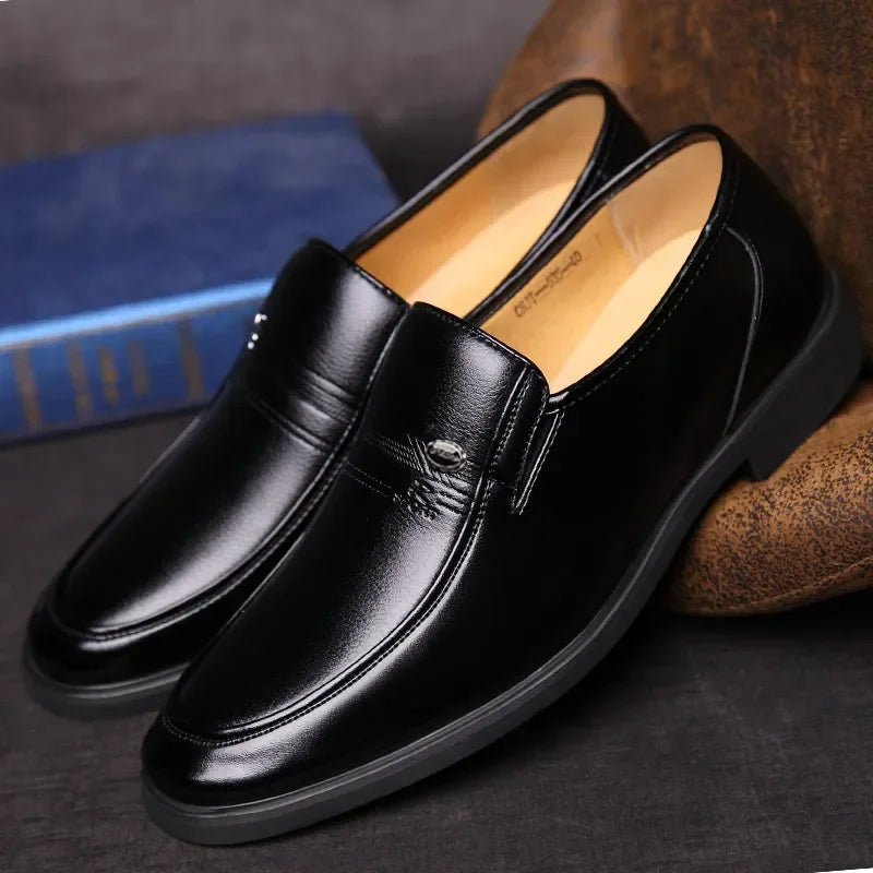 Men's Shoes Dress | Loafer Slip-On Leather Flat