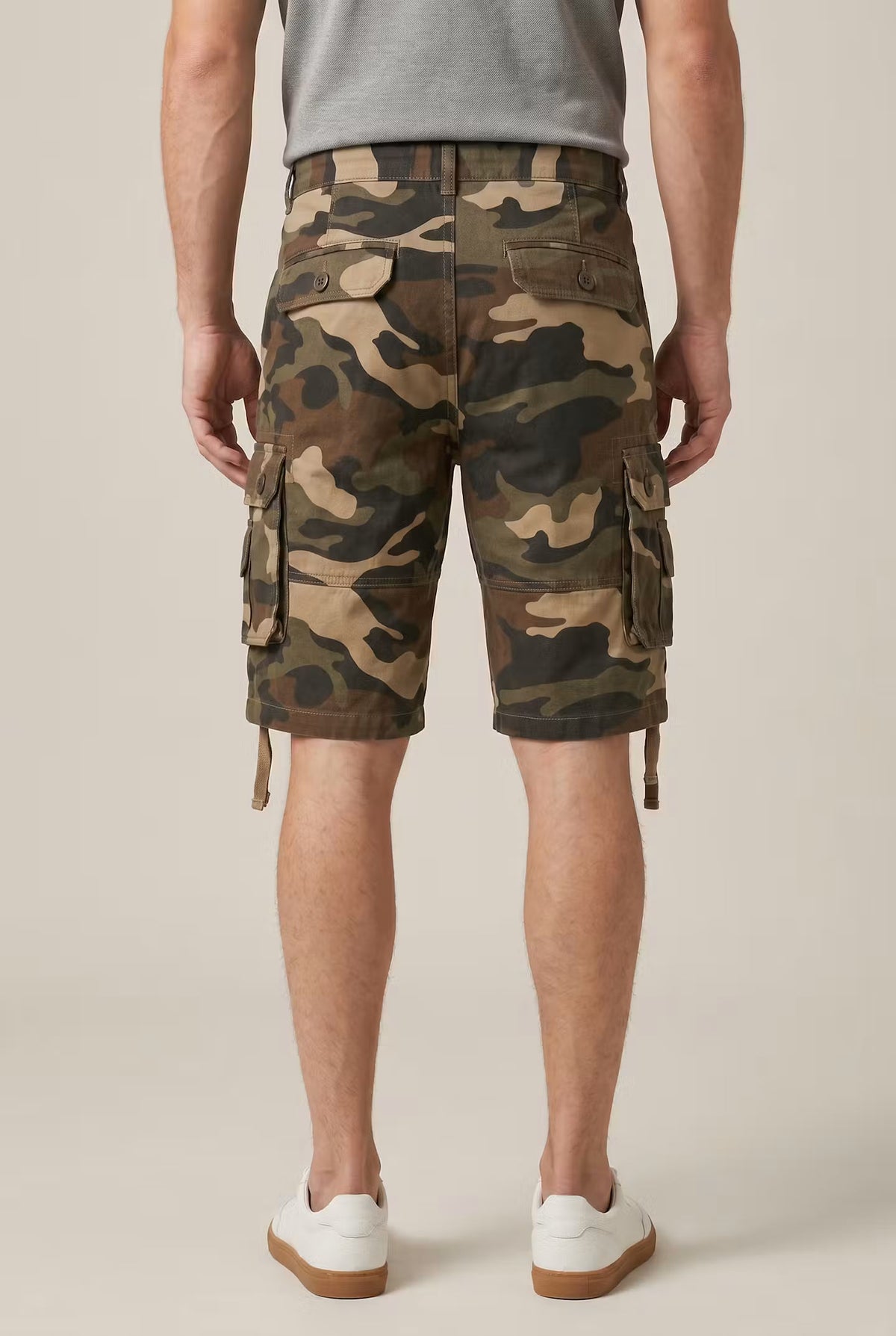 Men's Camo Cargo Shorts | Multi Pocket Relaxed Fit