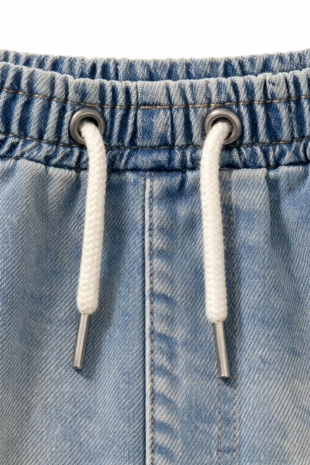 Men's Denim Shorts | Cargo Pockets Relaxed Fit Knee-Length Denim