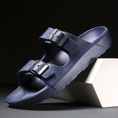 Men's Slide | Double Buckle Adjustable Sandal