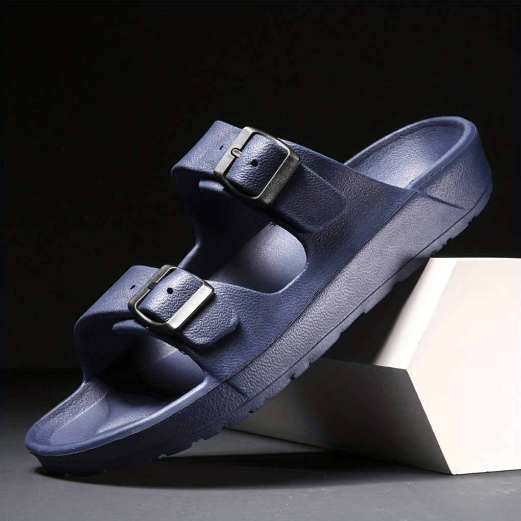 Men's Slide | Double Buckle Adjustable Sandal