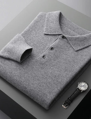 Sebastian | Knitted Sweater – Luxurious Cashmere Style for Men