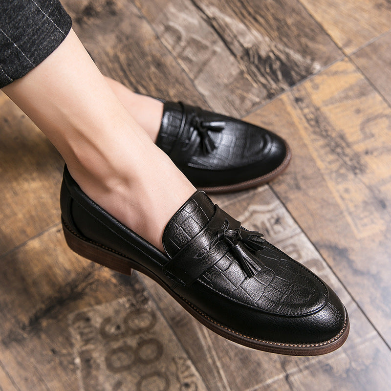 Men's Shoes Loafer | Tassel Slip-On Leather Flat