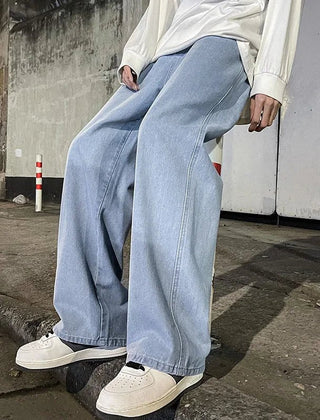 Andreas | Baggy Jeans – Casual Wide-Leg Style for Men