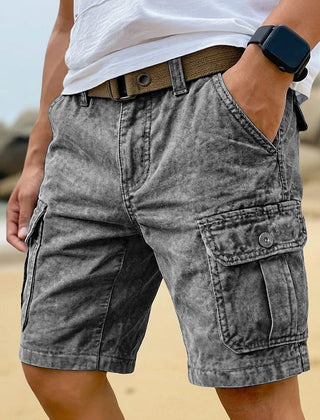 Men's Sport Shorts | Cargo Pockets Denim Relaxed Fit