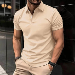 Men's Corporate Polo Shirt | Short Sleeve Collared Button Closure