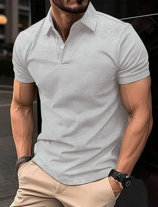 Men's Corporate Polo Shirt | Short Sleeve Collared Button Closure