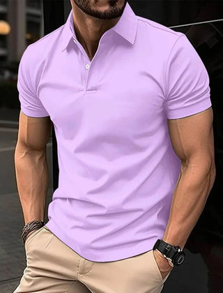 Men's Corporate Polo Shirt | Short Sleeve Collared Button Closure